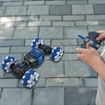 thumbnail image 2 of Extreme Crosslander® - Rechargeable Radio Controlled Stunt Car with lights and sounds with both motion and remote control, 2 of 7