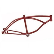 Alta 20" Bicycle Lowrider Bike Frame (Red)