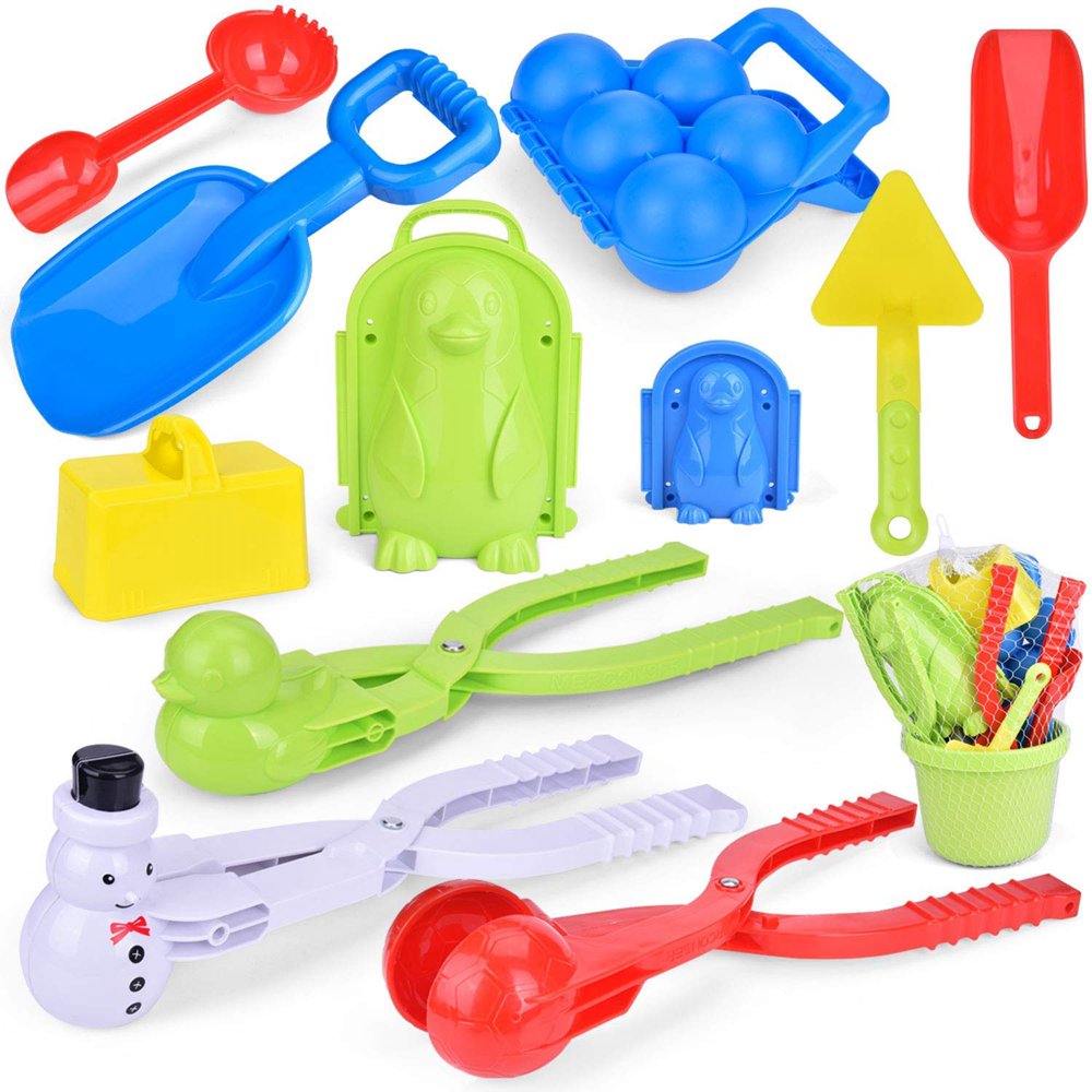 Snowball Maker Tools for Kids12 Pieces and for Kids and Adults Snow