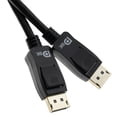 thumbnail image 2 of CableWholesale 10H1-70110 10 ft. DisplayPort 1.4 Video Cable - 32.4 Gbit-S, 8k & 60Hz, Black, 2 of 10