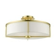 thumbnail image 5 of Livex Wesley Ceiling Mount in Bronze, 5 of 5