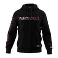 thumbnail image 2 of Pink Tuna Tail - Zip Up Fleece Hoodie - Hardcore Series, 2 of 6