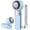 Ice Blue, variant on Portable Handheld Fan, Powerful Turbo Mini Personal Fan with 199 Speeds, 20hrs Run Time, Foldable & USB Rechargeable with LED Display, Gift for Women & Men, For Travel, Working, Outdoor (Nude Pink)