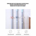 thumbnail image 3 of Soporte Para Escoba De Fregona, Soporte Para Fregona Montado En La Pared, Almacenamiento Adhesivo Para El Hogar, Colgador De Escoba, Gancho Para Fregona, Estantes, Organizador De Cocina Y Baño Inevent HA025727-02, 3 of 6