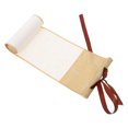 thumbnail image 4 of Blank Calligraphy Scroll With Wooden Rods Xuan Paper Roll For Chinese Art Painting Calligraphy Practice Decorative Hanging Scroll For Wall Decoration, 4 of 8