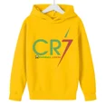 thumbnail image 4 of Sudadera con capucha de moda CALIENTE 2024 para niños, fanático del fútbol, CR7, camiseta de entrenamiento de fútbol de primavera y otoño para niños, jersey casual cepillado, 4 of 5