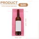 thumbnail image 2 of 10pcs Bolsas de Vino de Yute, Bolsas de Regalo para Botellas de Vino con Cordones, Fundas para Botellas de Licor para Fiestas de Bodas y Cumpleaños, Rosa, 2 of 6