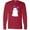 Red, variant on Little Ghost, Cute Ghost, Ribbon, Halloween Long Sleeve T-Shirt