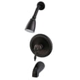 thumbnail image 1 of Single Lever Handle Tub & Shower Faucet, Oil Rubbed Bronze, 1 of 1