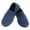 Navy Blue, variant on Isotoner Microterry Jake Closed-Back Slippers (Men)