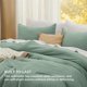 thumbnail image 3 of Juego de edredón Bedsure GentleSoft™ de tamaño completo, color verde salvia, 3 of 8