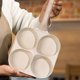 thumbnail image 4 of GOOHOCHY Sartén para tortilla dividida de 4 tazas, sartén antiadherente para huevos para desayuno, cocina de inducción de Gas para tortitas suecas, 4 of 8