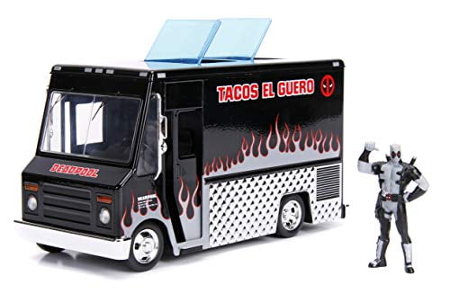 metals die cast deadpool taco truck