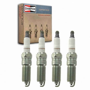 4 pc Champion 470 Copper Plus Spark Plugs for RE14MCC5 Ignition Wire Secondary