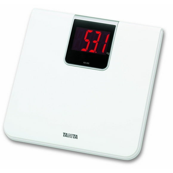 TANITA HD-395 Báscula digital clásica de baño blanca multicolor