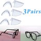 thumbnail image 1 of Protectores laterales para gafas de seguridad a prueba de salpicaduras, protectores transparentes, flexibles, antideslizantes, se adapta a todos los tamaños, 3 pares qiuyongming unisex, 1 of 2