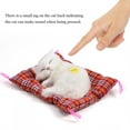 thumbnail image 4 of LHCER Simulation Cat, Vivid And Lifelike Simulation Cat Toy, Christmas Gifts Simulation Sleeping Cat, 4 of 8