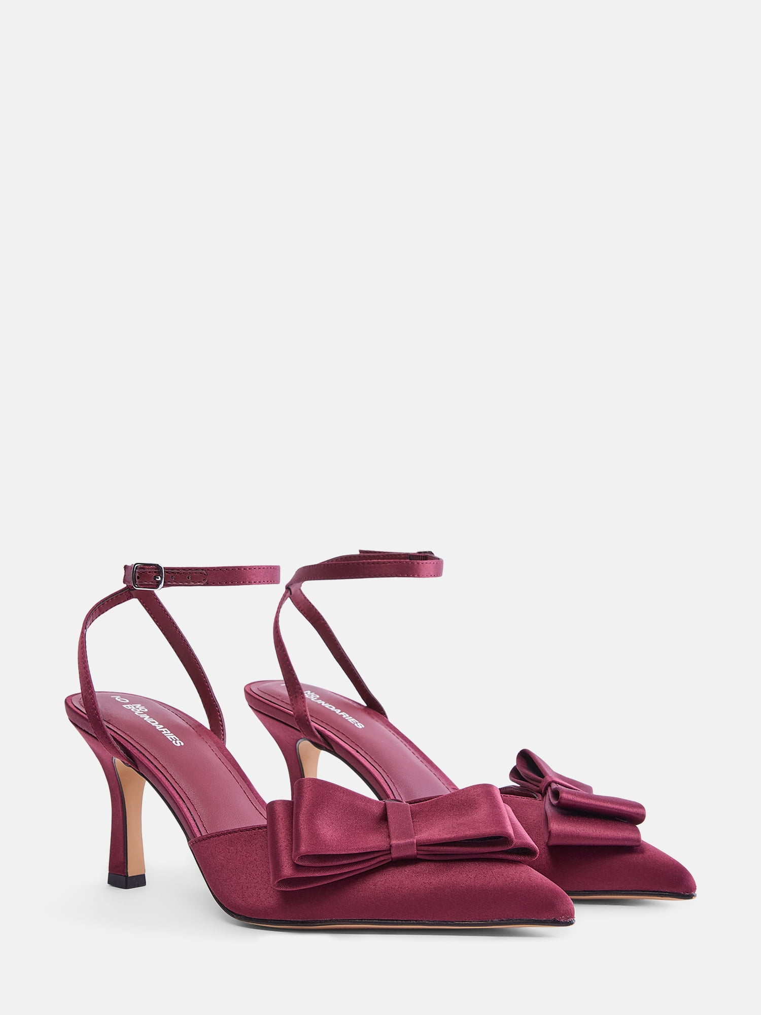 No Boundaries Women's Bow Stiletto Heels