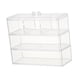 thumbnail image 1 of Estuche organizador de cosméticos portátil de oficina, acrílico transparente, para baño, con tapa. B, 1 of 9