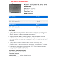 thumbnail image 2 of Radiator - Compatible with 2012 - 2015 Honda Civic 2013 2014, 2 of 2