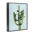 thumbnail image 2 of Stupell Industries Contemporary Desert Cactus over Pastel Blue Black Framed Giclee Art, 11 x 14, by Mia Jensen, 2 of 7