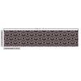 thumbnail image 2 of Vintage Sofa Upholstery Fabric by the Yard, Continuous Bicolored Illustration of Lace Style Romantic Intricate Motifs, Decorative Fabric for DIY and Home Accents, Black Pale Salmon by Ambesonne, 2 of 4