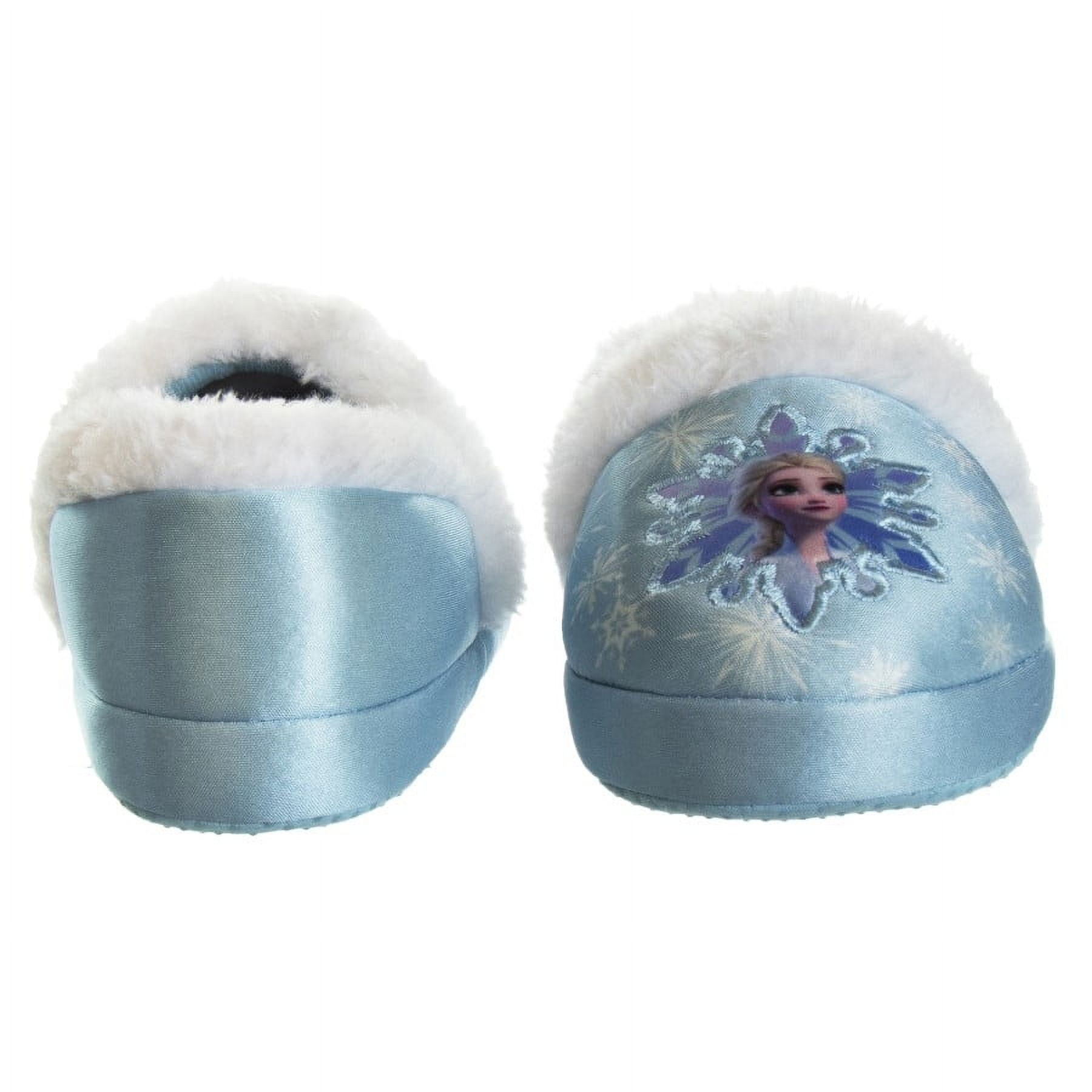 Disney Frozen Anna and Elsa Girls Dual Sizes Slippers