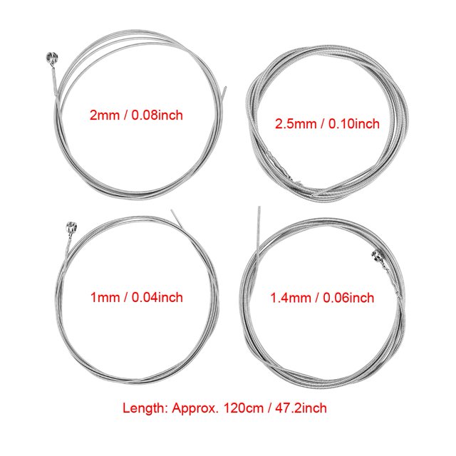Hilitand 4-String Electric Bass Strings Bass Strings Electric Bass Strings For Bass Beginner. Electric Bass