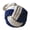 Blue, variant on Hand-Woven Rope Door Stopper Ball – Heavyweight Windproof Stopper for Home, Restaurant, or Bar, No Drilling, Protects Walls, Khaki/Blue/Red, 5.51 Inches, 1 Piece