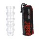 thumbnail image 2 of Caja de condimentos portátil de 5 uds., de botellas de especias de 40ml con bolsa de almacenamiento de malla, contenedor de almacenamiento trans Cola Estante de condimentos, 2 of 8