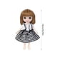 thumbnail image 3 of Muñeca de Juguete onlyliua para Niñas 6 Pulgadas Vestido Negro Caja de Regalo Colorida, 3 of 6