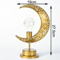 thumbnail image 2 of Lámpara de luna LED | Lámpara de bola decorativa | Decoración de oficina y hogar | Luz de noche para dormitorio que funciona con pilas, 2 of 6