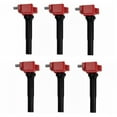 thumbnail image 3 of TRQ Performance Ignition Coil Set for Ford F-150 Fusion Edge 2.7L Turbo New ICA61963 Fits select: 2015-2017 FORD F150, 2019 LINCOLN NAUTILUS, 3 of 4