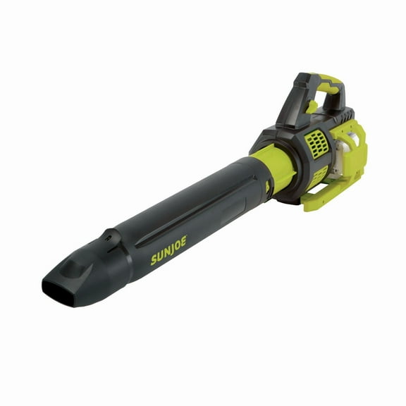 SunJoe 48V iON Cordless Brushless Turbine Jet Blower w/2 x 24V Batteries & Dual Charger