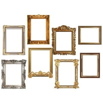 8 Pcs Vintage Decor Collage Picture Frames Bedroom Decor Decor for Bedroom Wall Stickers Photo Frames Picture Frame Decals Picture Frames Wall Photo Frame Wall Stickers Frame Applique Pvc