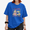 Blue-1, variant on Women's Retro Cartoon Stacked Book Alarm Clock Star So Many Books So Little Time Quote Graphic Cropped Short Sleeve T-shirt Classic Relaxed Fit Casual Tee For Bookworm Reading Aesthetic Fans