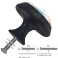 thumbnail image 3 of 4 Pcs Galaxy Knobs for Kitchen Cabinet Cupboard Dresser Bookcase Drawer Pulls Handles Round Home Decor, 3 of 8