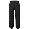 thumbnail image 5 of zfhfof Mens Casual Cotton Linen Pant Elastic Waist Drawstring Yoga Jogger Pants Lightweight Baggy Lounge Trousers with Pockets, 5 of 9