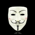 thumbnail image 4 of Máscara de película Cosplay V para Vendetta, máscara de Hacker Anonymous Guy Fawkes, Halloween, fiesta de Navidad, regalo para adultos y niños, máscara temática de película, 4 of 4