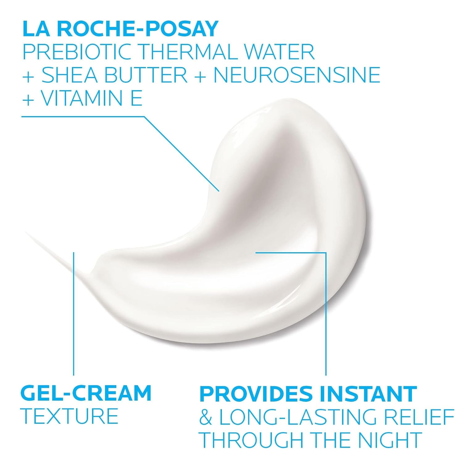 La Roche-Posay Toleriane Dermallergo Ultra Night Moisturizer, 1.35 fl oz