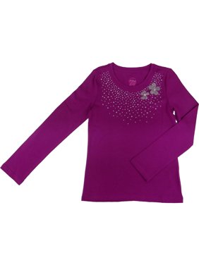 Girls Embellished Long Sleeve T-Shirt
