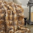thumbnail image 1 of Porcupine Faux Fur Luxury Throw Blanket, Beige - King, 1 of 1