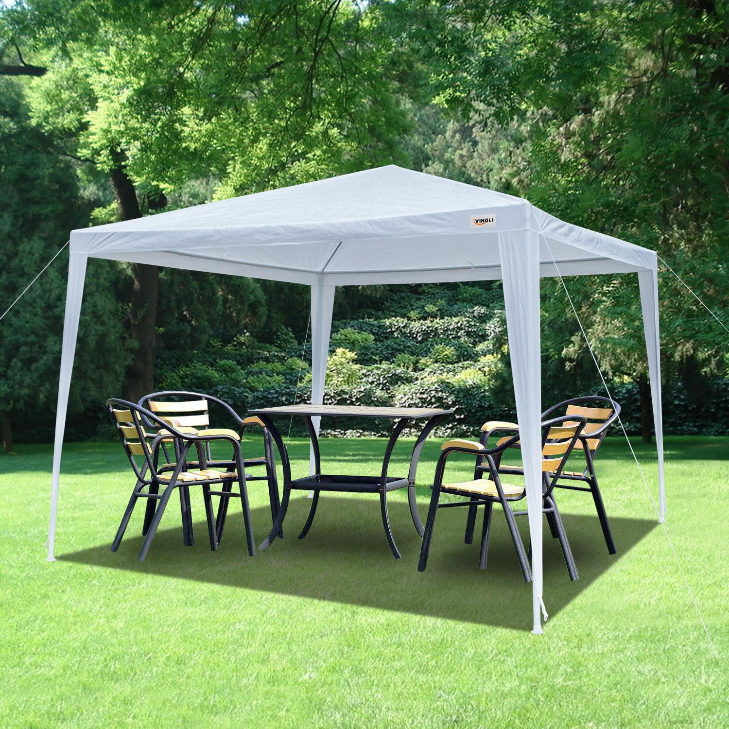 Ktaxon 10' x 10' Canopy Tent Wedding Party Tent Outdoor White - Walmart.com
