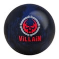 thumbnail image 1 of Motiv Villain Bowling Ball- Black/Blue Solid (14lbs), 1 of 1