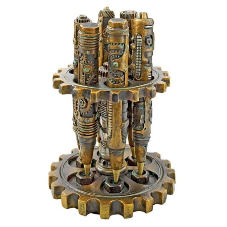 Industrial Steampunk Sculptural Ink Transport Pen Collection