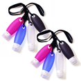 thumbnail image 1 of Set de botellas comprimibles de silicona portátiles Fullplus de 100 ml, 1 of 6