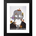 thumbnail image 2 of Seymour Chwast 14x18 Black Modern Framed Museum Art Print Titled - Sigmund Freud Had it (1970), 2 of 5