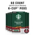 thumbnail image 3 of Starbucks Cinnamon Dolce Keurig Pods, Light Roast Coffee - (10 Single Serve K-Cups), (Pack of 6), 3 of 4