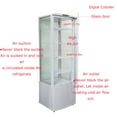 thumbnail image 2 of TECHTONGDA Vertical Cake Display Cabinet Drink Refrigerated Showcase Auto Defog Type 235L, 2 of 11