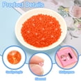 thumbnail image 3 of 5000Pcs Wedding Table Scatter Confetti for arties, Table Centerpiece Decor, Bridal Shower Parties (Orange, 4.5mm), 3 of 6
